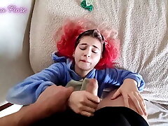 I make my Sister swell up my cock and then I Fuck her Ass - Emma Fiore