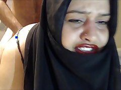 CRYING ANAL ! CHEATING HIJAB WIFE FUCKED IN THE Aggravation ! bit.ly/bigass2627