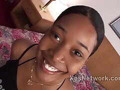 Ebony Girl w Big Ass in Black Girl Porn Video